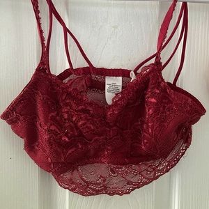 Small Maurice’s maroon/burgundy bralette